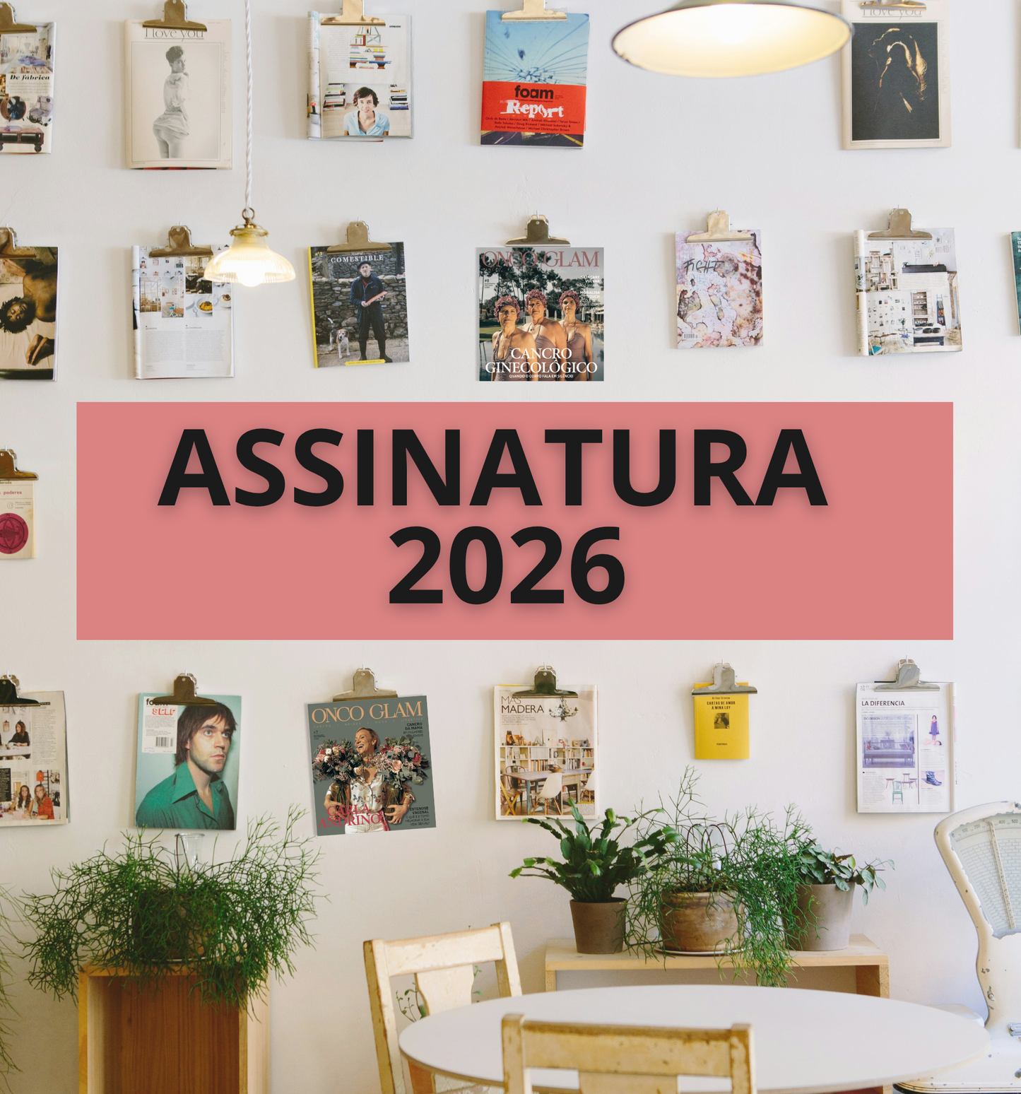 Assinatura 2026 – 4 Revistas Exclusivas