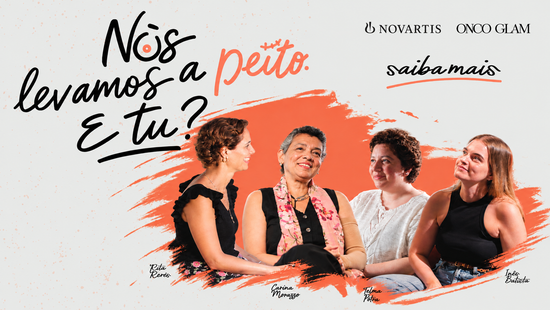Campanha Nós levamos a peito. E tu? da OncoGlam